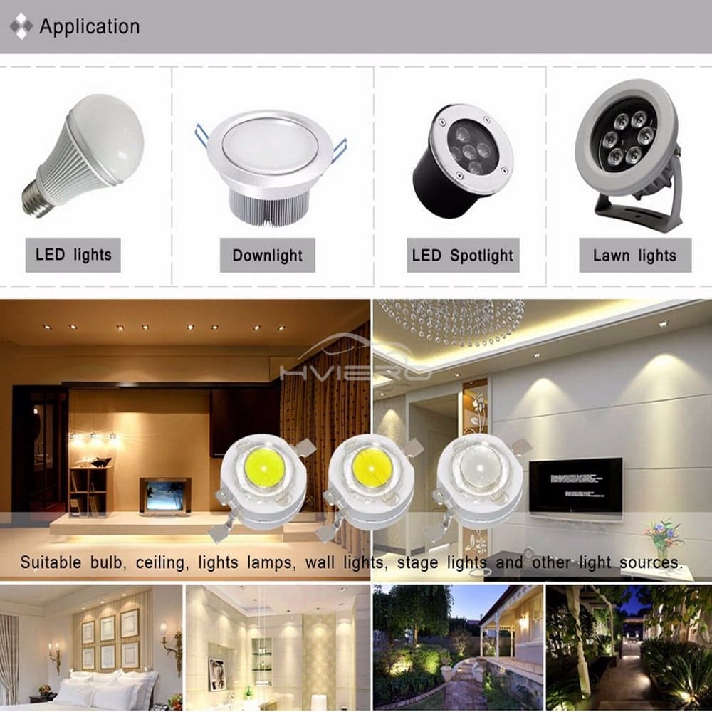 10/20x 20mm 3V 3W Led - view 1