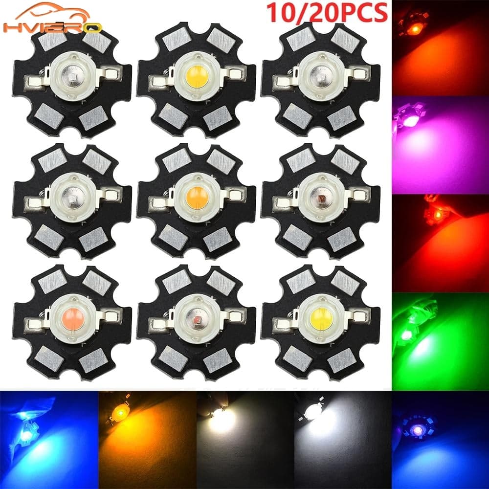 10/20x 20mm 3V 3W Led - view 3