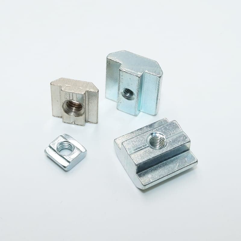 100p/ T Block Square Nut - view 3