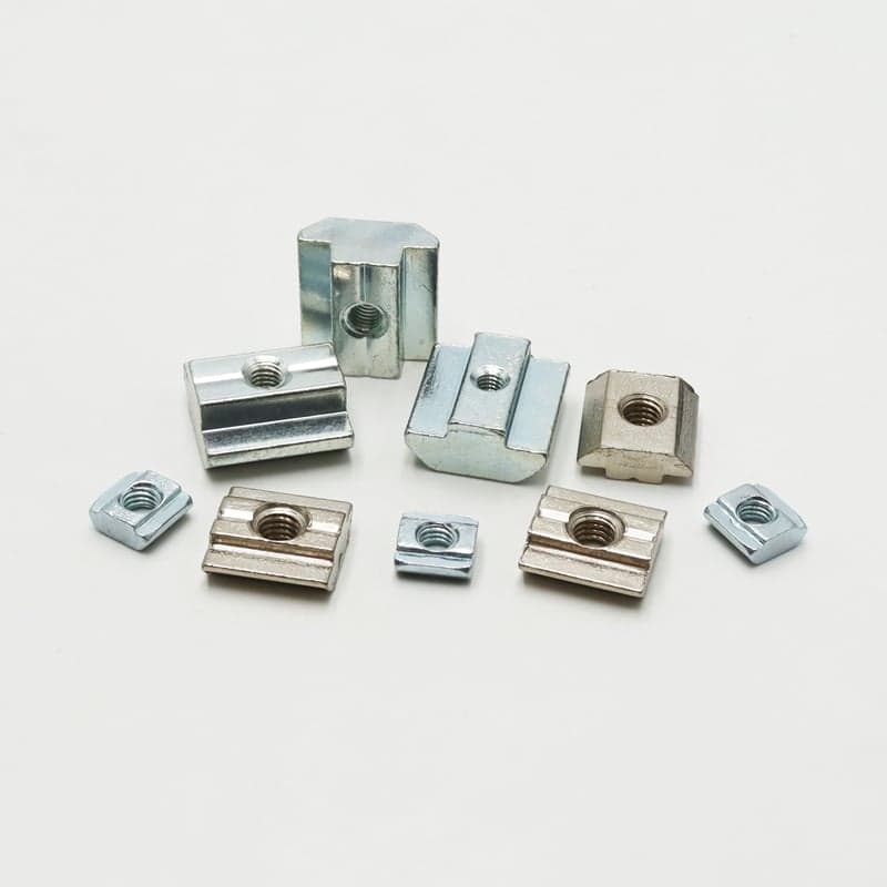 100p/ T Block Square Nut - view 4
