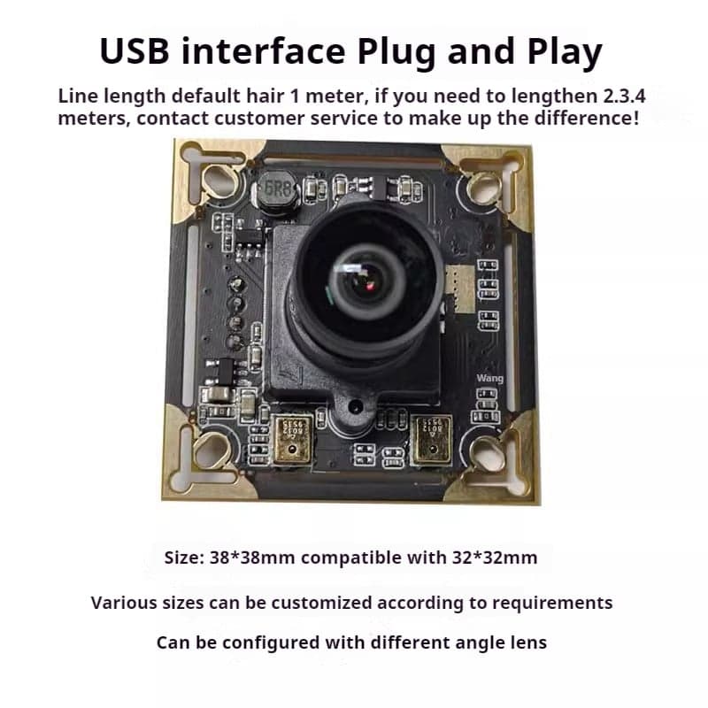 2MP 1080P HD IMX291 2.1/1.8mm Camera - view 3