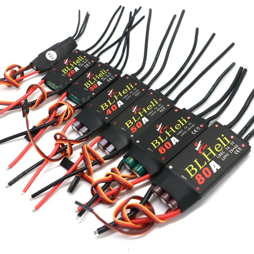 Blheli Brushless ESC 80A 12A 20A 30A 40A - view 1