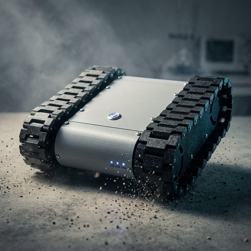 Crawler One — Tracked Tank Robot with AI Camera & Remote Control | Robo Kits - view 2