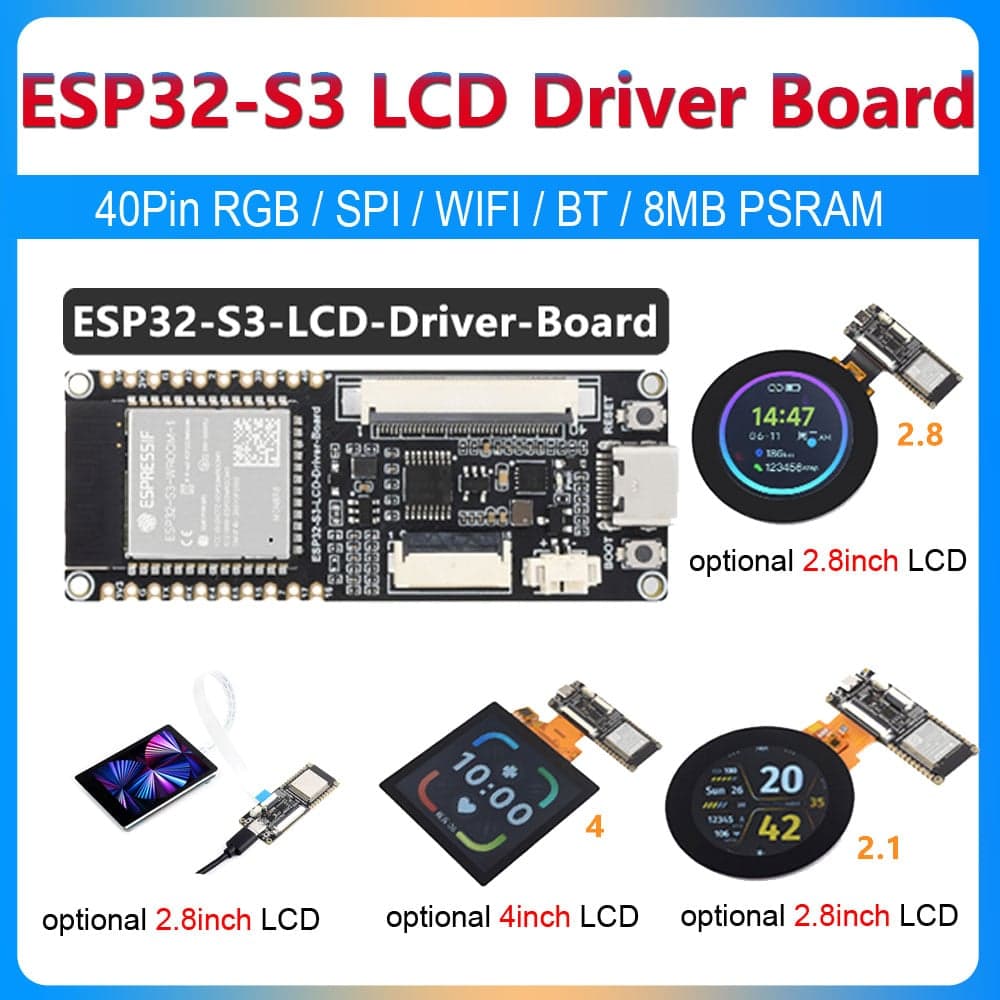 ESP32-S3 LCD Driver Board - view 1