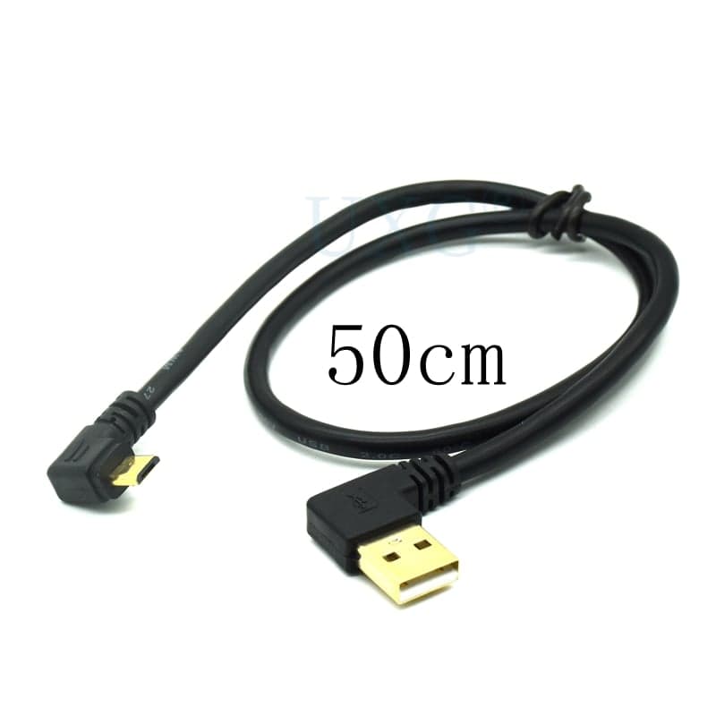 Gold Plated 15CM Short 90 Degree USB 2.0 to - view 2