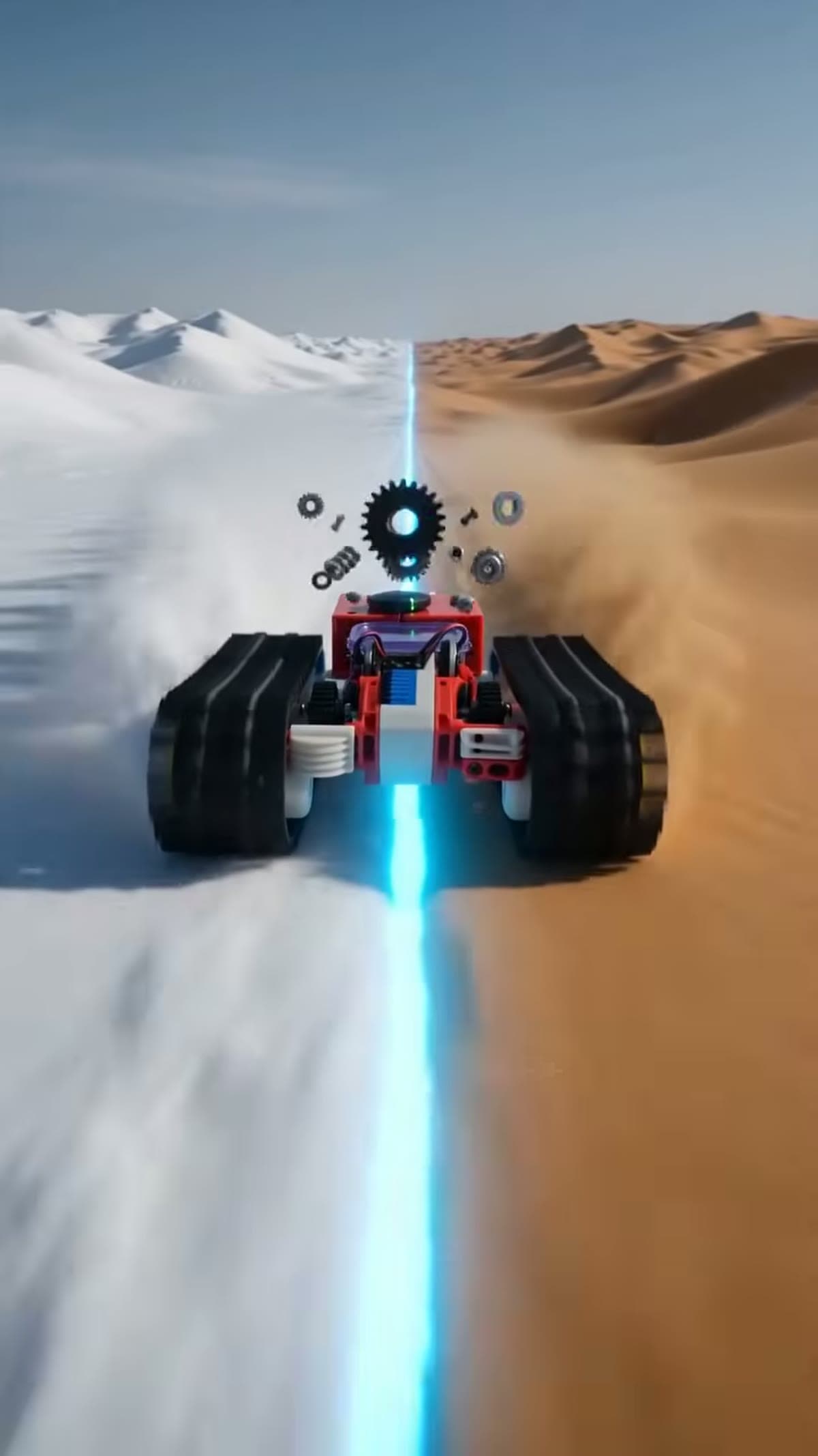 Sand & Snow Super Crawler — All-Terrain AI Rover with Live Camera | Robo Kids - view 3