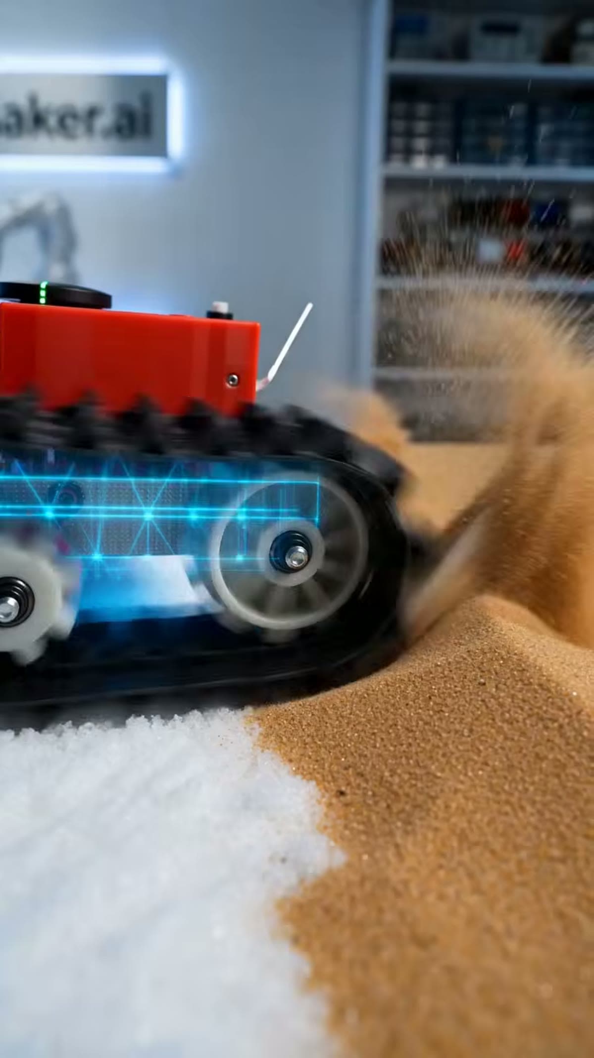 Sand & Snow Super Crawler — All-Terrain AI Rover with Live Camera | Robo Kids - view 2