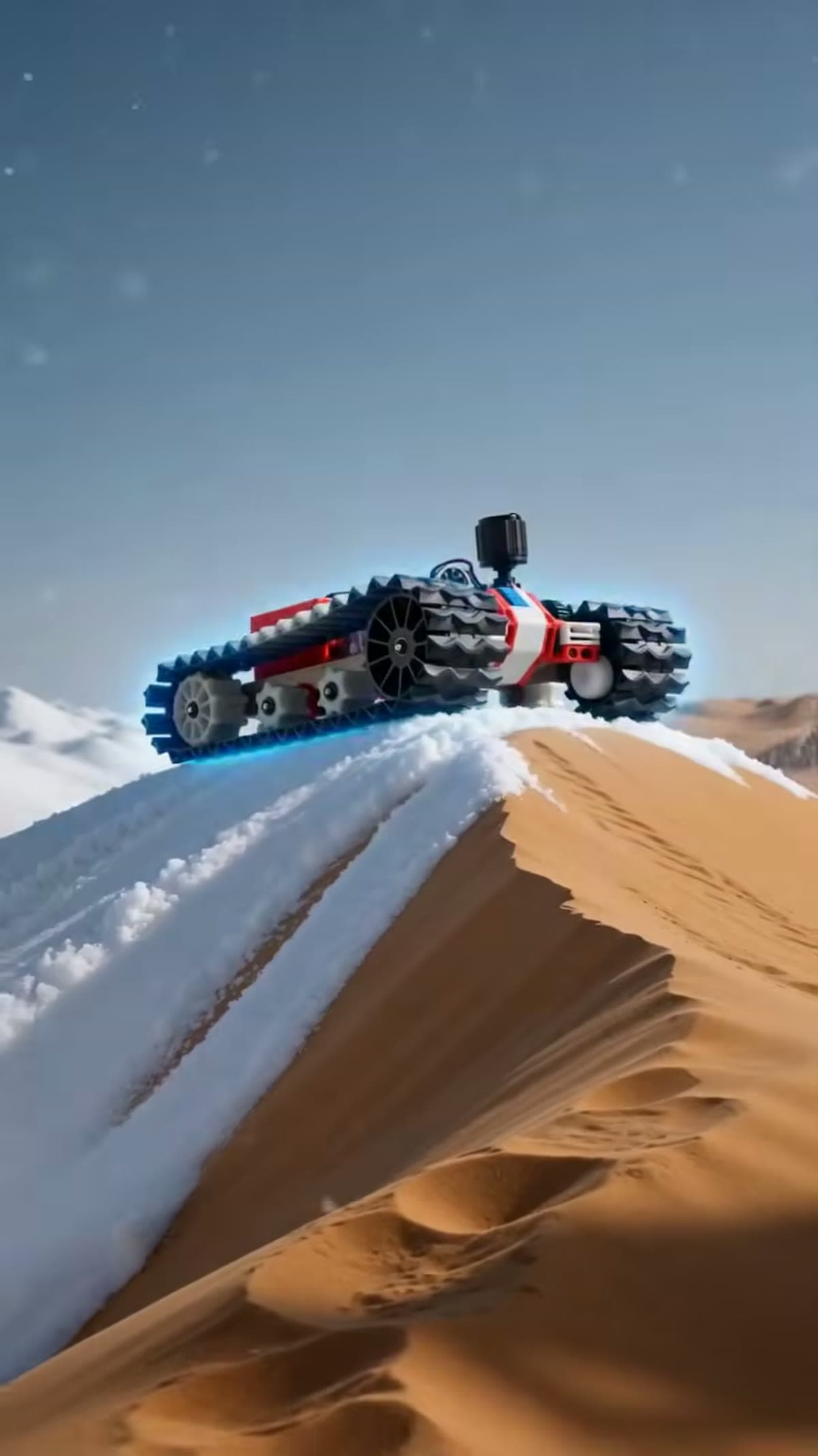Sand & Snow Super Crawler — All-Terrain AI Rover with Live Camera | Robo Kids - video