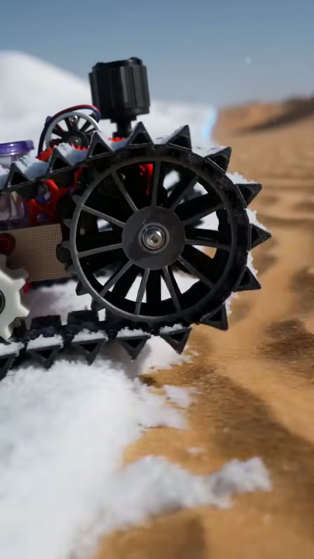 Sand & Snow Super Crawler — All-Terrain AI Rover with Live Camera | Robo Kids - view 4