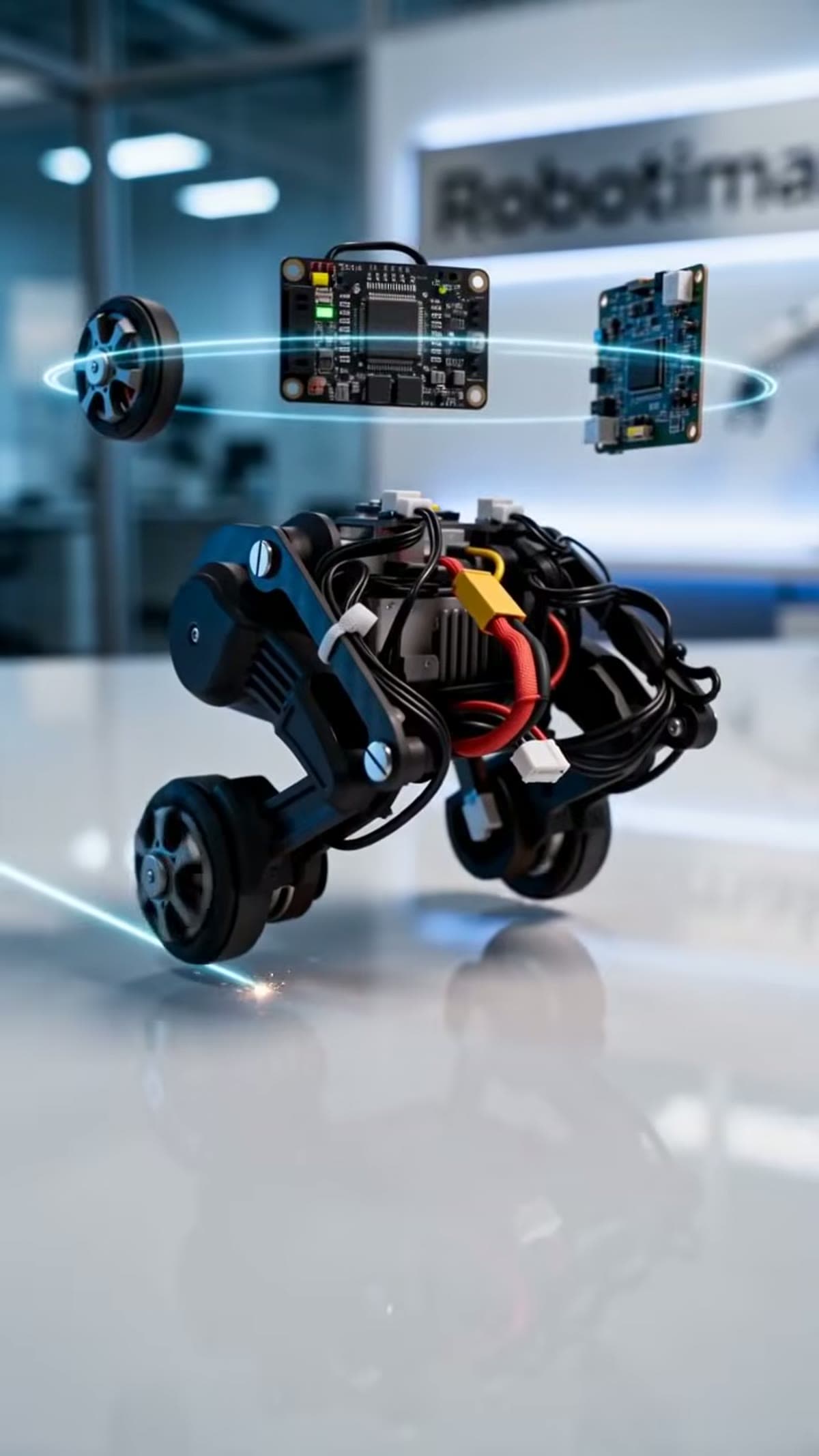 Self-Balancing 2-Wheel Robot — AI Pilot with Live HD Video | Robo Kids - view 4