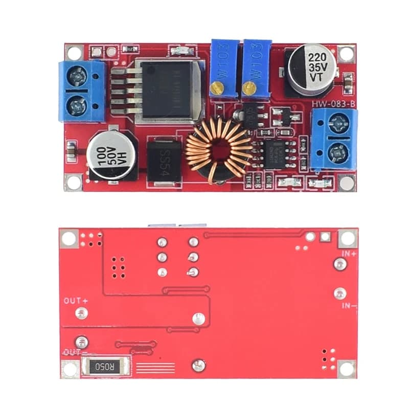 Constant Voltage Current Step Down Buck Converter Module DC-DC 5V-32V to 0.8V-30V 5A adjust Lithium Battery Charger Board - view 2