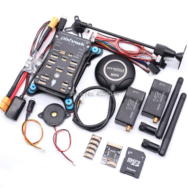 Pixhawk 2.4.8 PX4 PIX Flight Controller+m8n Gps+ 433/915mhz